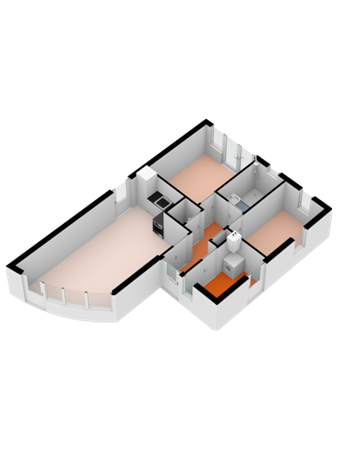 Floorplan - Palmbosweg 12-84, 3853 LB Ermelo